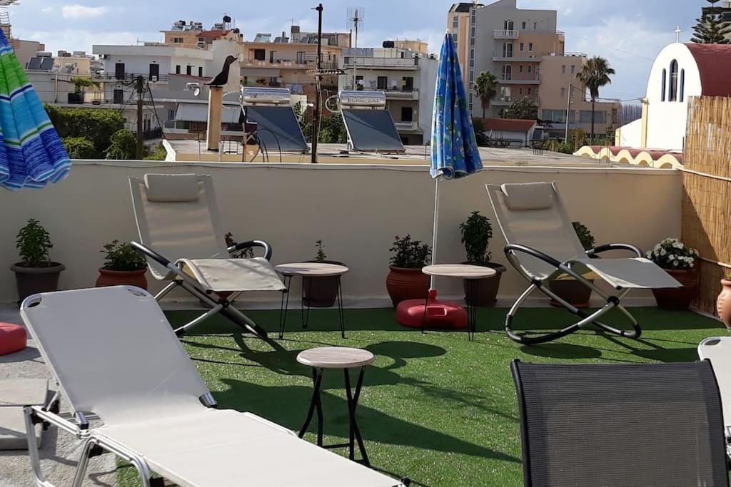חאניה Cozy New Apartments Nea Chora מראה חיצוני תמונה